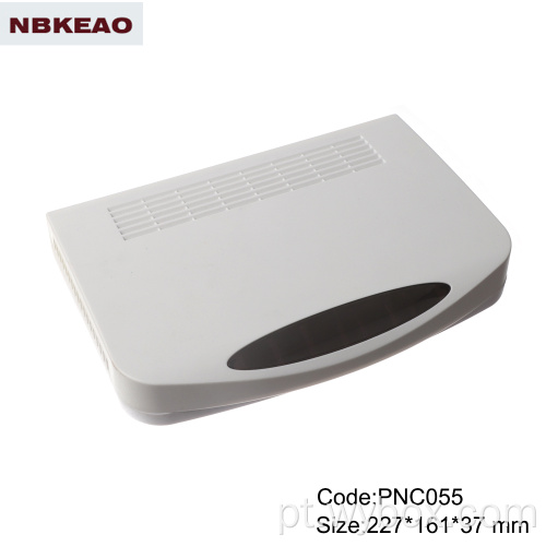 Invólucro de roteador wi-fi IP54 caixa de junção de montagem em superfície invólucros plásticos eletrônicos invólucros abs para fabricação de roteador PNC055